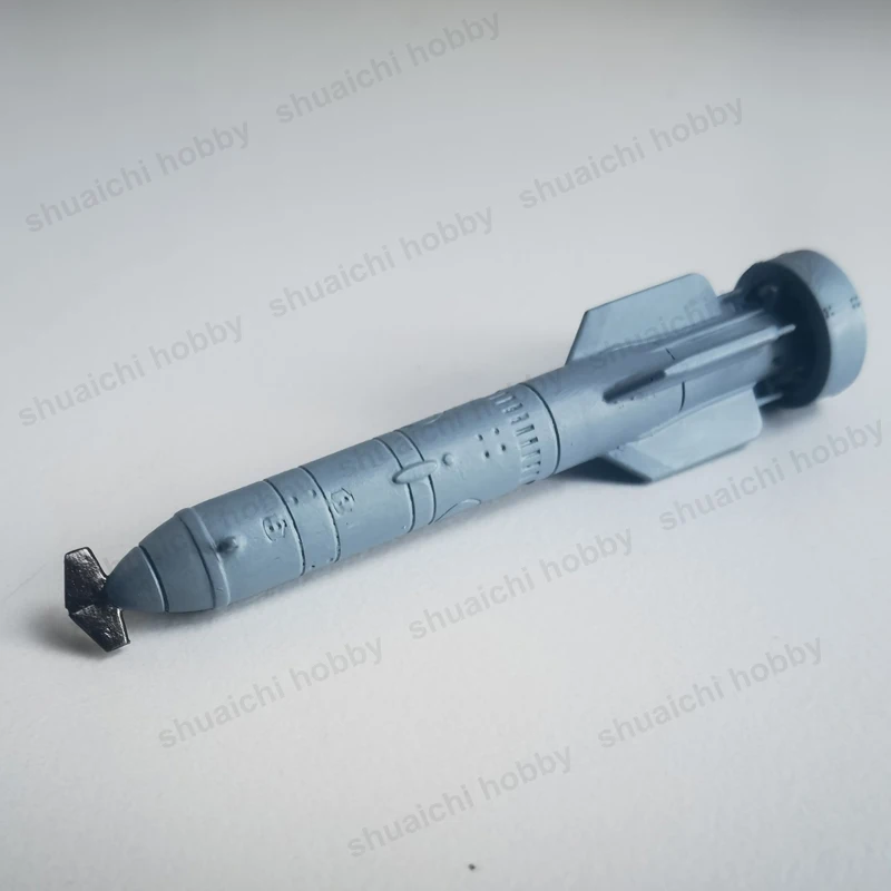 1PCS 1/48 1/72 1/144 Scale Yu-2 Air-Delivered Torpedo Model 3D Printed Military Models for Diorama Scene Creation Gift-giving