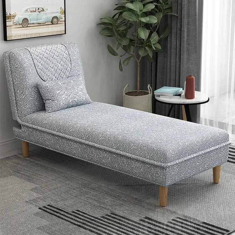 

Nordic Cotton Linen Sofa Bed for Living Room Furniture Modern Minimalist Chaise Longue Sofa Bed Small Apartment Folding Sofa Bed