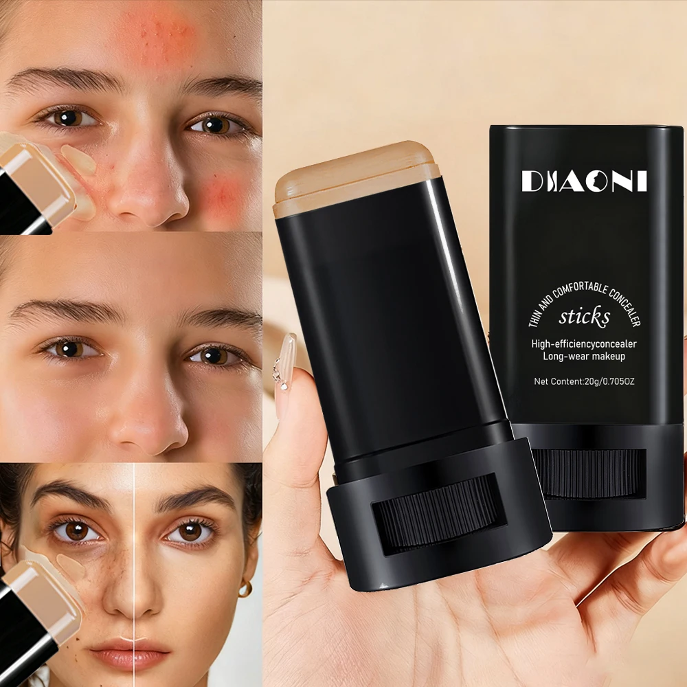 1PC concealer to cover blemishes and acne marks, lasting concealer natural makeup effect