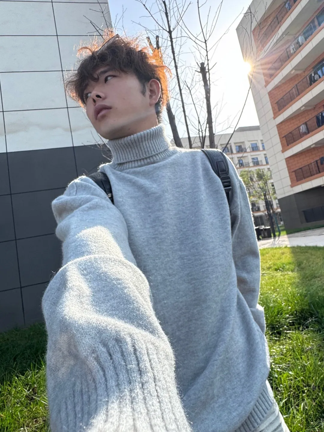 

Fur Collar Pullovers Anime Rabbit Mens Trekking Walking Outdoor Adventure Nature Forest Mountain Exploration Travel Journey Top