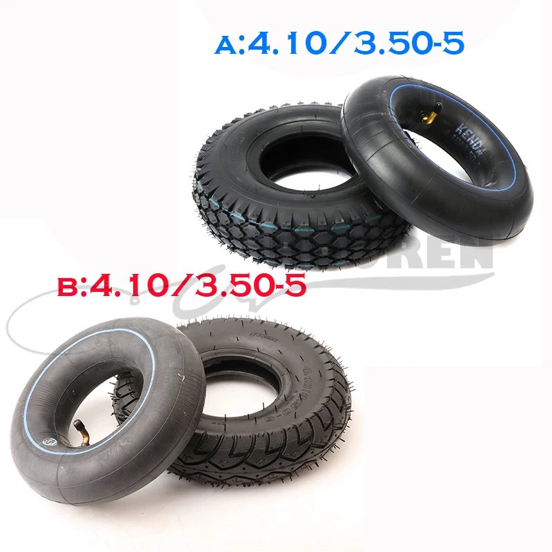 

12 inch Electric scooter tire 4.10/3.50-5 tyre and inner tube for generator, lawn mower,wheelbarrow,elderly mobility ATV