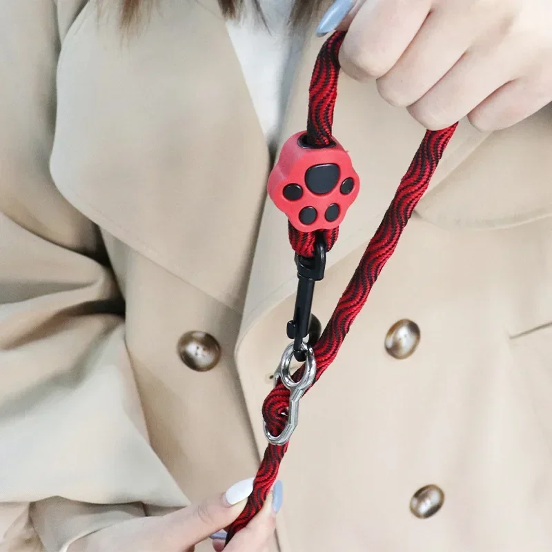 مقود الحيوانات الأليفة لشخصين كلبين صغيرين ومتوسطين وكبيرين - تدريب خارجي، مقرنات ثنائية الاتجاه، أشياء حزام حبل من شريط النايلون #1