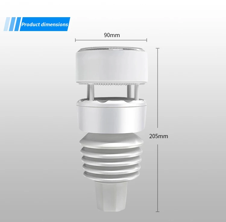 초음파 기상 관측소는 환경 모니터링, 농업용 사물 인터넷 모니터링 및 기타 분야에 사용됩니다.