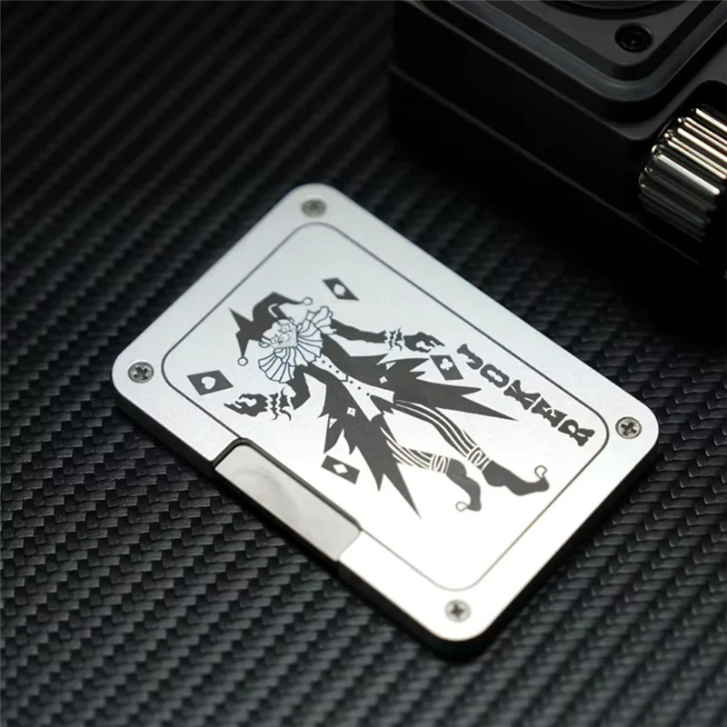 CYGJ-EDC Mechanische Würfel Fidget Spinner Partys Weintisch Spiele Tragbare Finger-Push-Karte Wahl Schwierige Entscheidung