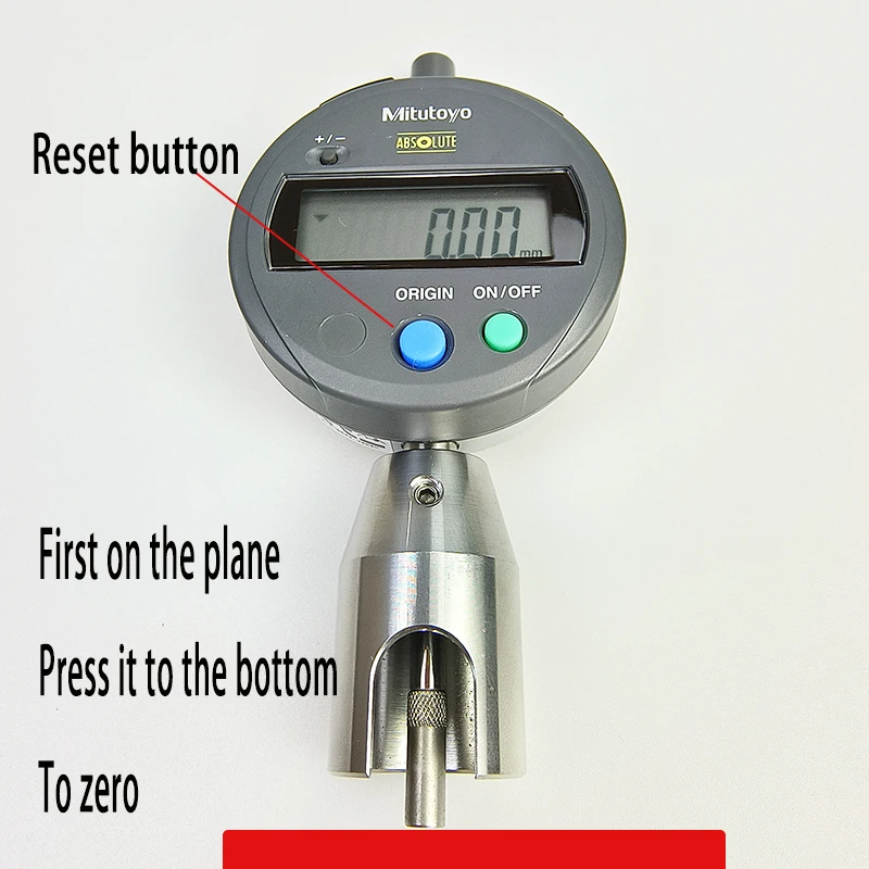 Rivet height gage gauge digital indicator Precision Measuring Instruments plane Protruding section length Flatness detection
