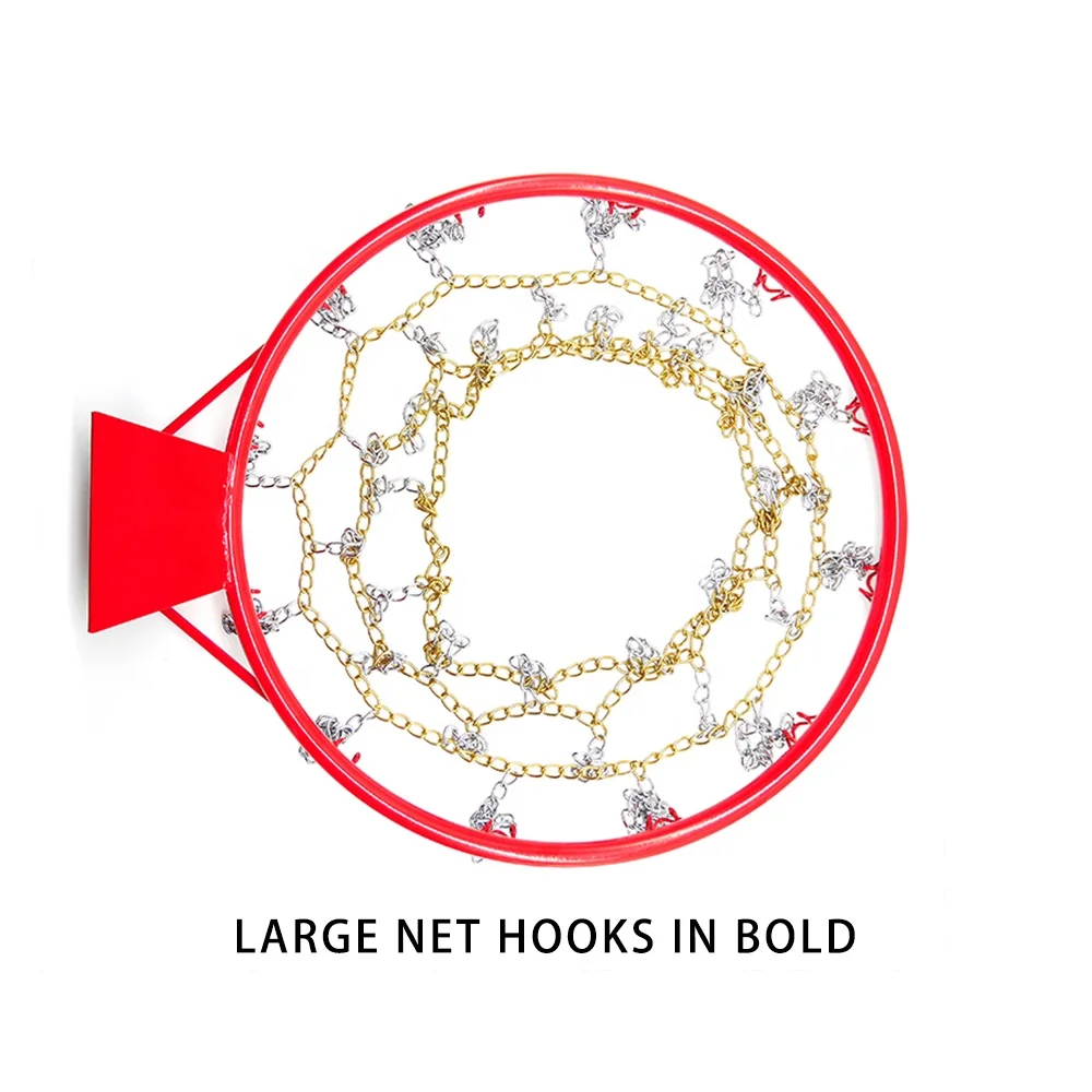 高品質鋼標準直径ポータブル屋外大人地下バスケットボールリムバスケットボールフープ