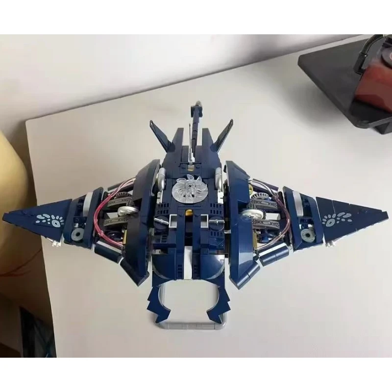 966PCS Creative Technical Mechanical Manta Rays Building Blocks Bricks STEM Sea Life Animal Model Toy Set Kit for Adult Kid Gift