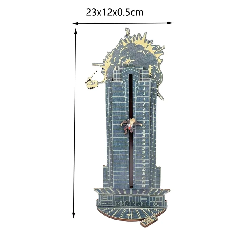 A59E-1 قطعة 2023 هانز جروبر تقويم القدوم الخشبي تقويم القدوم عيد الميلاد العد التنازلي الأزرق