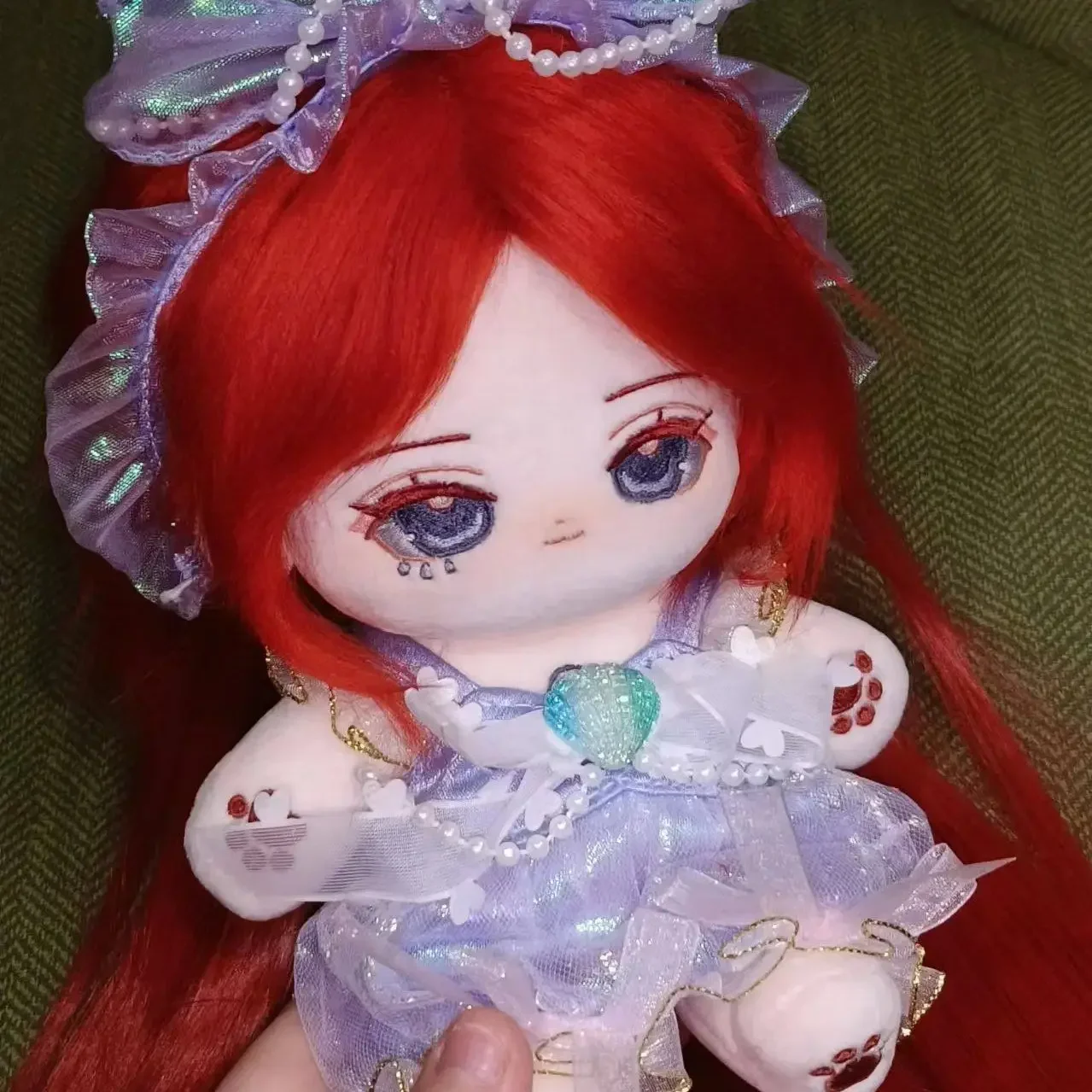 

Stuffed 20cm Game Identity V Weeping Naiad Cosplay Plush With Skeleton Dolls Toys for Fan Collection Plush Birthday Gifts