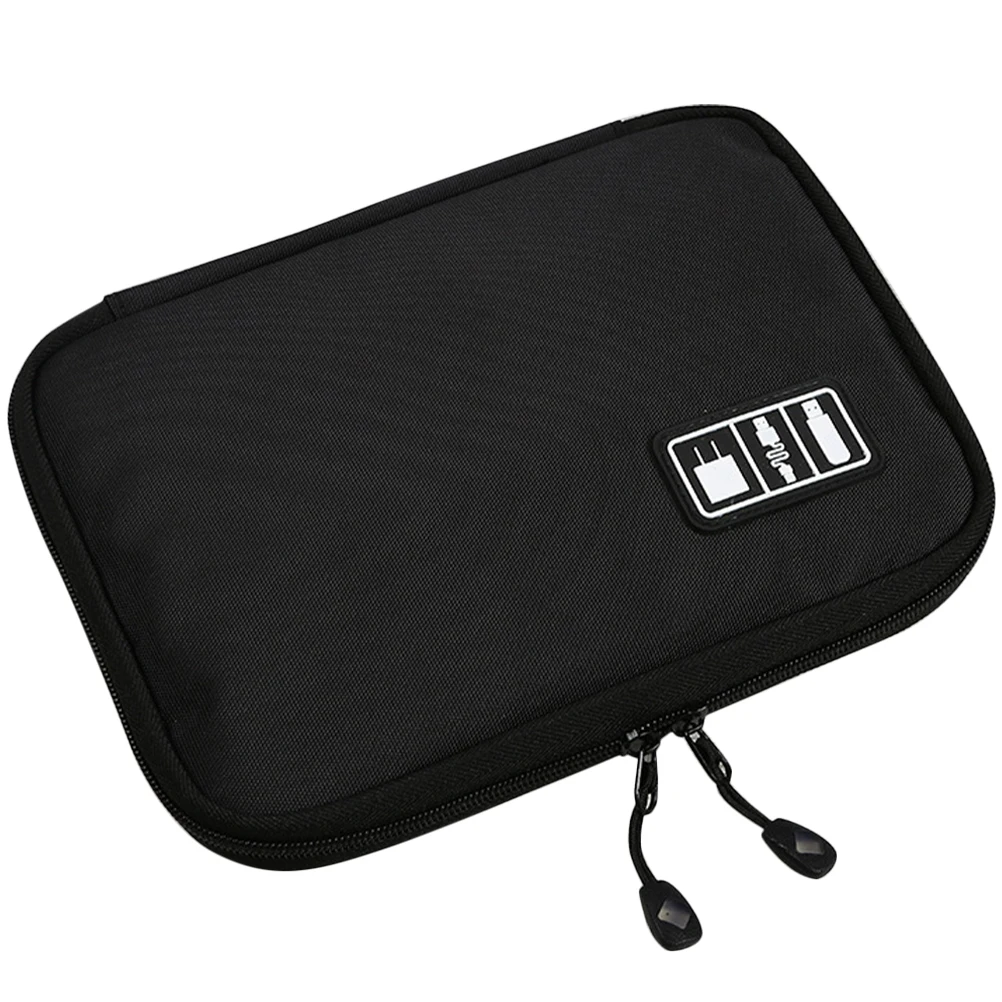 

Data Cable Storage Bag Large Capacity Electronics Organizer Travel Accessories Case Premium Material Cord Bag Gifts