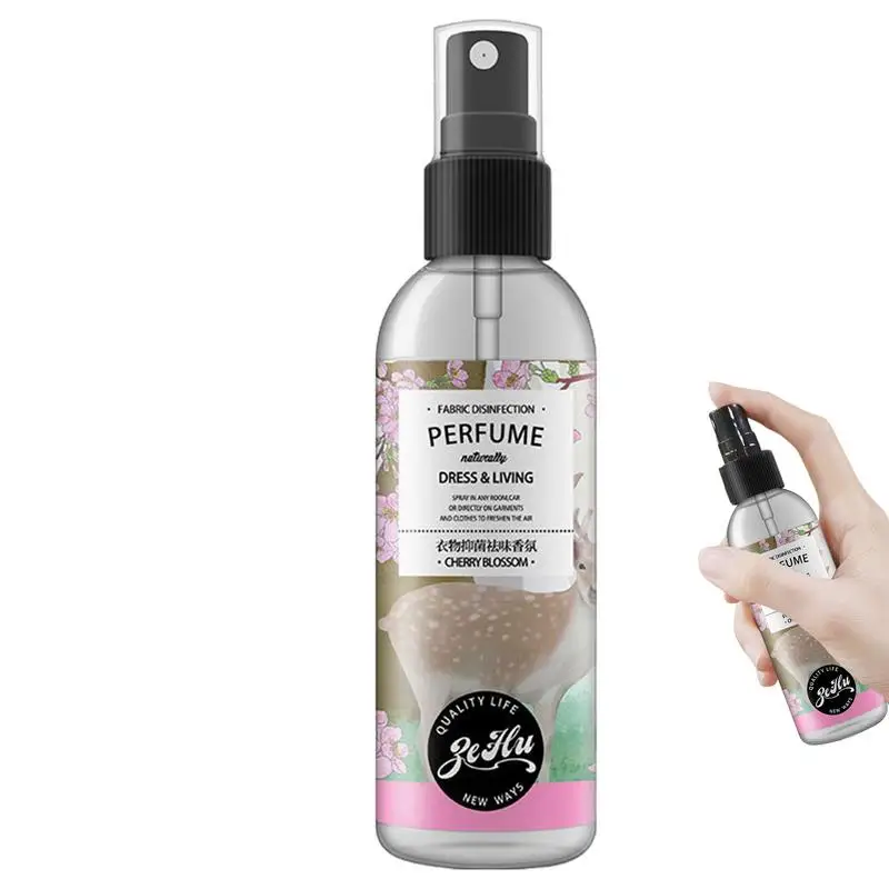 Clothing Spray 100ml Wardrobe Clothes Fragrance Refresher Home Air Freshener Spray For Home Accessories