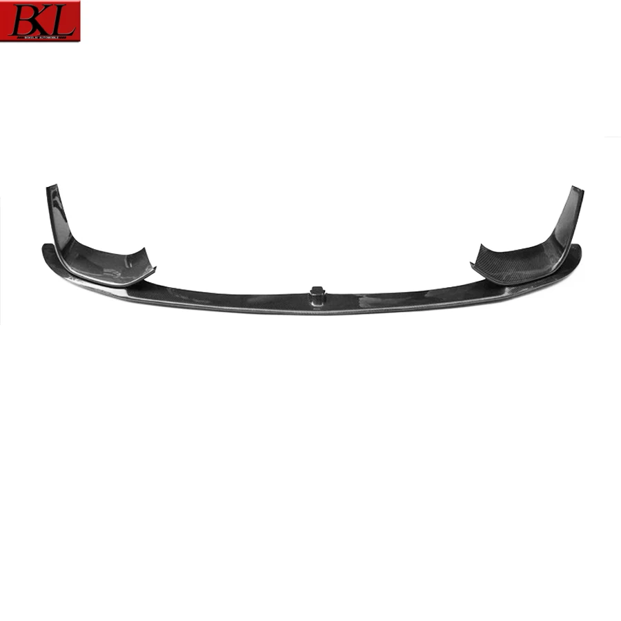 For BMW 4 Series F32 F33 F36 AN M4 Surround Carbon Fiber Car Front Bumper Splitter Spoiler Front Lip Chin Body Kit