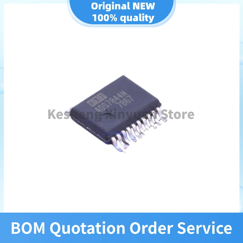 ADS7844N package SSOP20 12-bit 8-channel serial output sampling AC/DC analog-to-digital converter chip