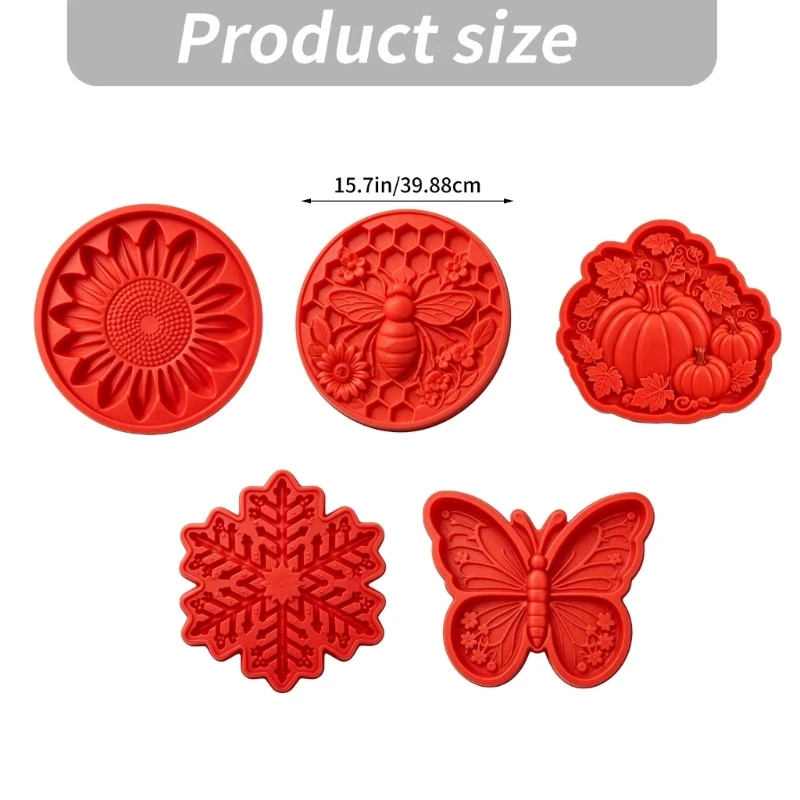 Concrete Casting Garden Paver Molds Round Stepping Stone Molds Reusables for Footpath Yardside Outdoor DIY Craft Projects best