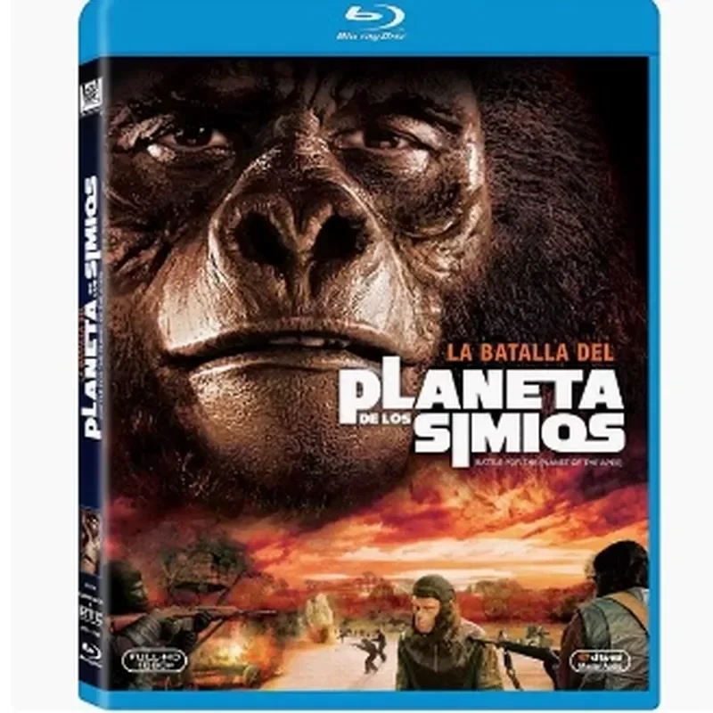 BD Blu-ray American science fiction film Planet of the Apes 1-5 Battle for the Planet of the Apes 5-disc high-definition box