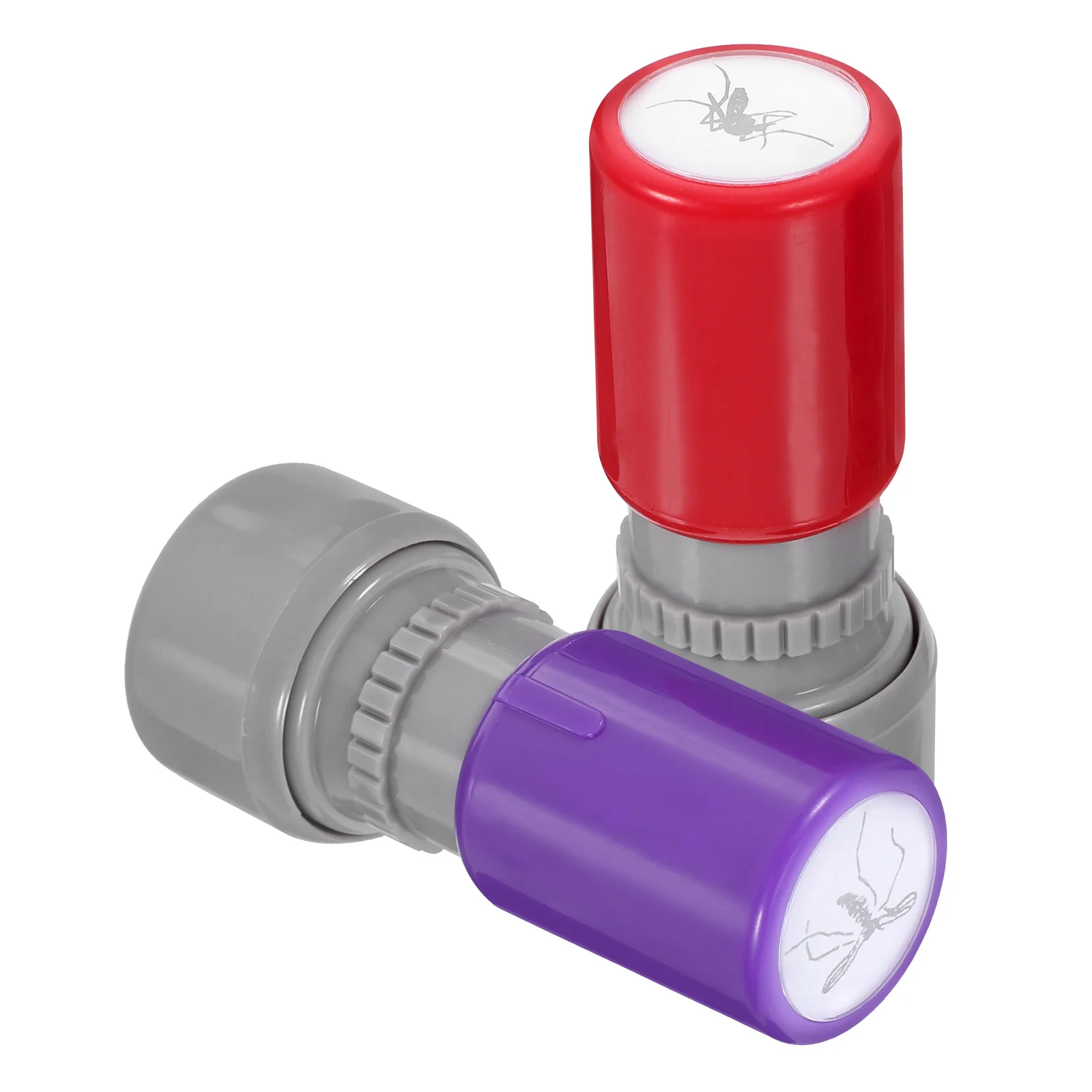 2 قطعة ختم البعوض وهمية التحبير الذاتي المزحة جهاز تصميم واقعي للنكات الحيل المهرجانات متعة مفاجأة التبعي