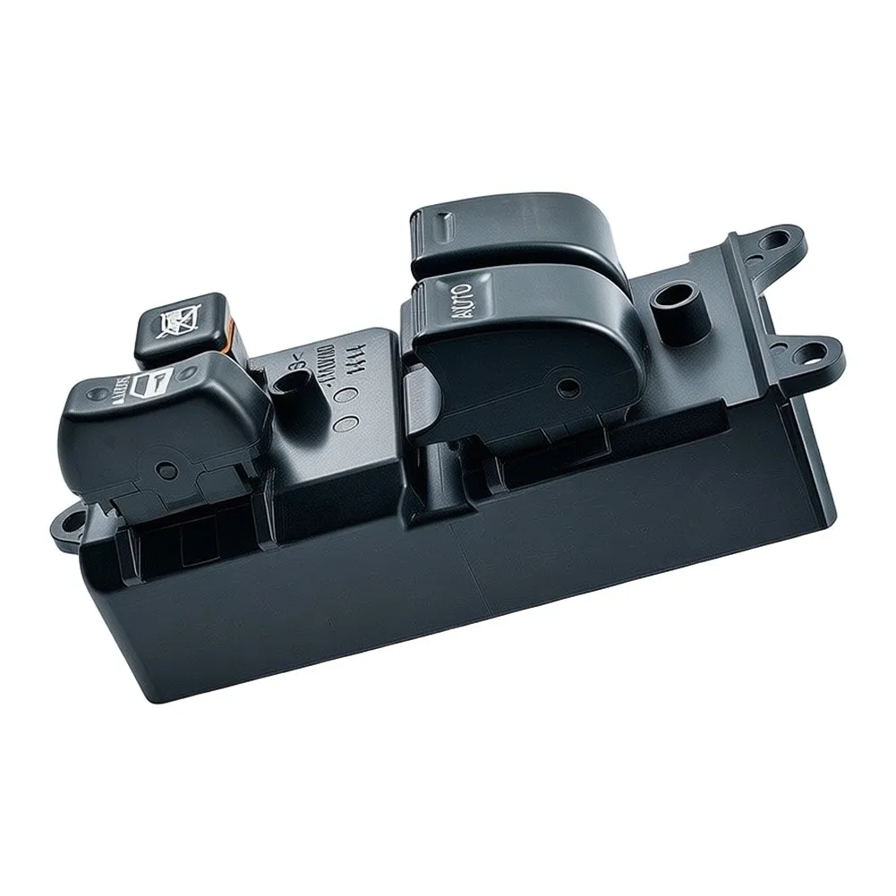 Auto Glass Lifter Black Power Window Switch Direct Replacement Part Robust Abs Material For Diy Vehicle Maintenance