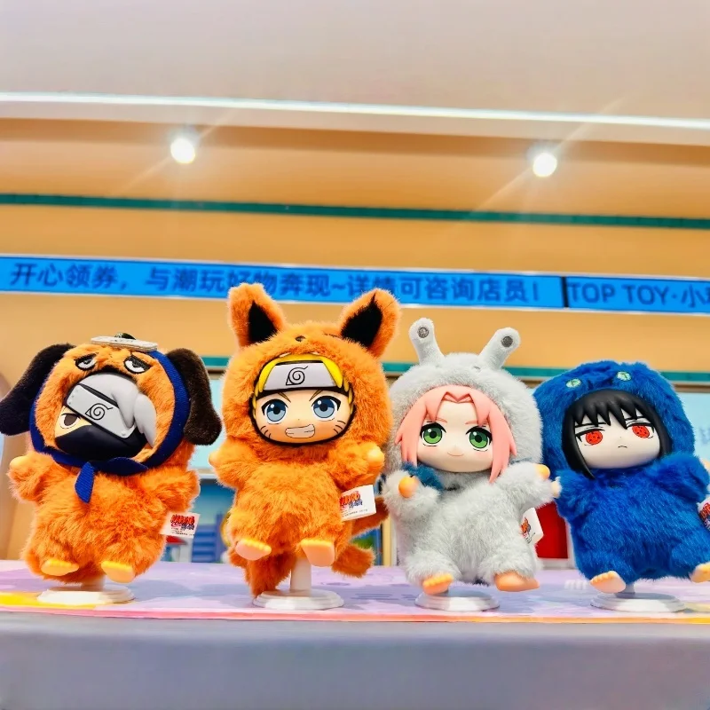 

Genuine In Stock Bnfiguereq Pajamars Series Naruto Shippuden Blind Box Q Version Doll Costume Cosplay Collect Decorative Gifts