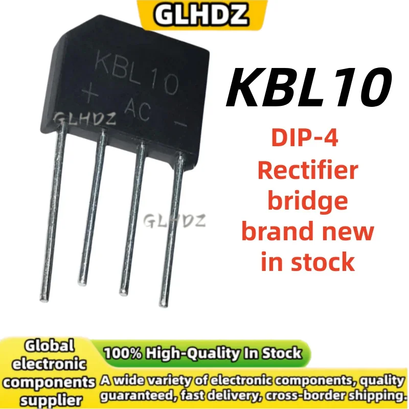 10PCS-30PCS/LOT KBL10 Rectifier bridge NEW and High quality In the warehouse DIP-4