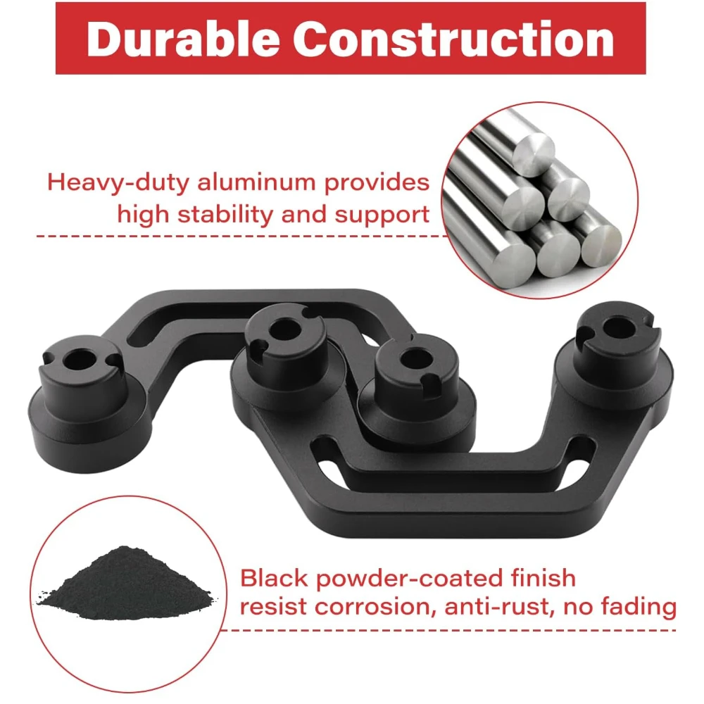 Light Mounting Brackets Compatible with Wrangler JL/JLU 2018-2023 Gladiato JT 2020-2023 Light Mount Bracket for Front A-Pillar