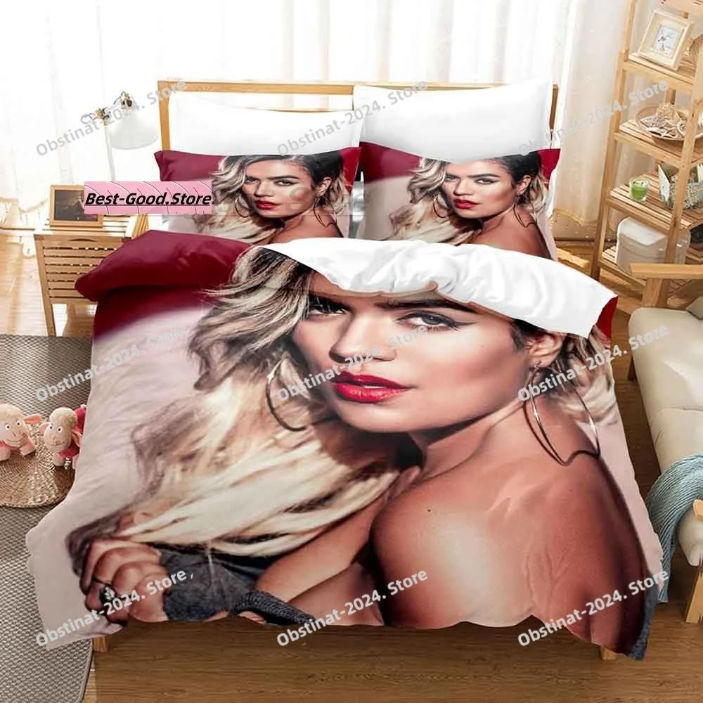

Karol G Bedding Set Single Twin Full Printed Bed Set Size Aldult Kid Bedroom Duvetcover Sets 3D Sexy Girls bed sheet set