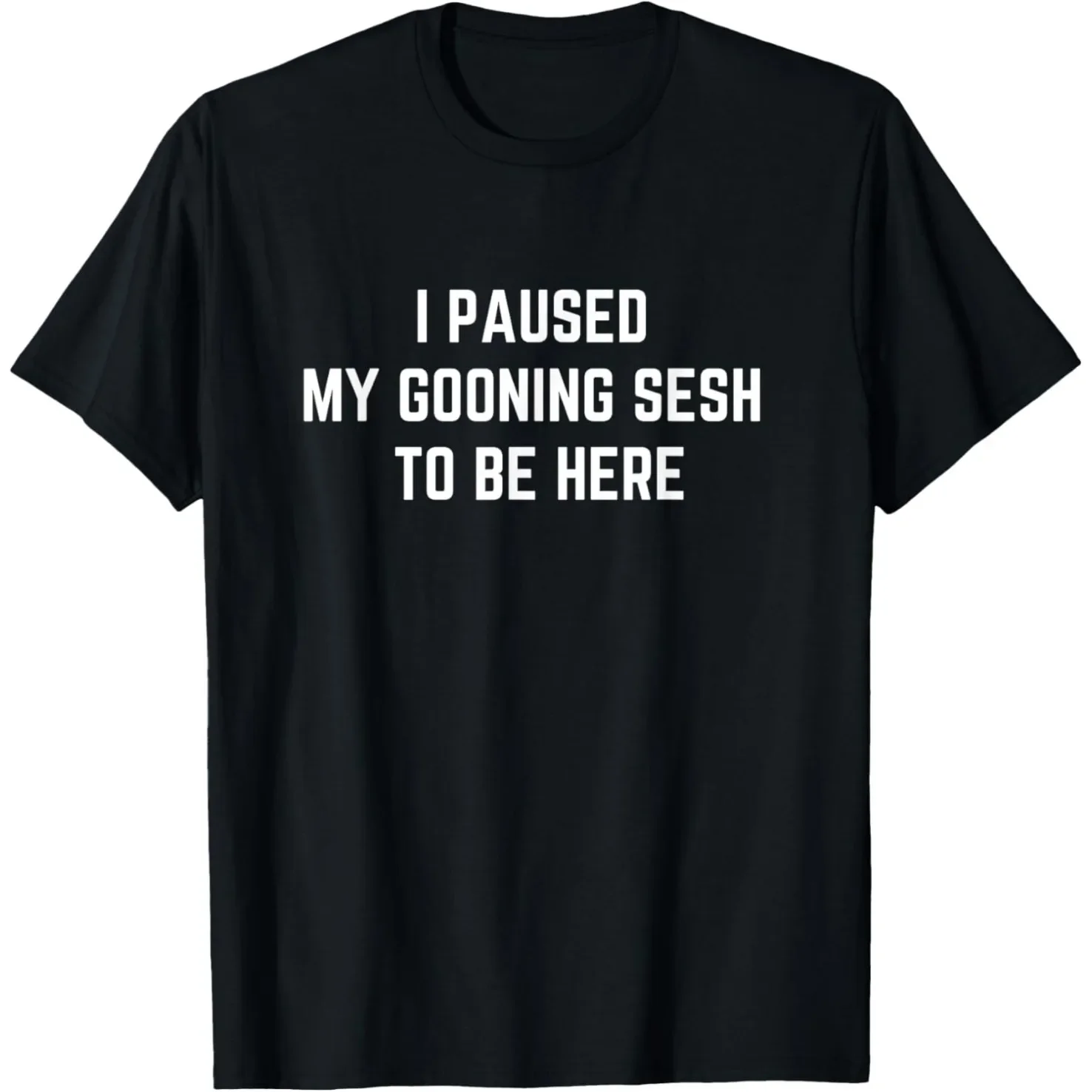 Funny Eat Sleep Goon Repeat Gooning T Shirts Men Women  Humor Streetwear Tee Shirt Short Sleeve Unisex Clothing