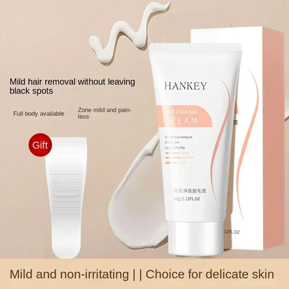 Painless Hair Removal Cream Inhibit Leg Arm Armpit Permanent Depilatory For Ladies Men Repair Care Permanent Hair Removal C V0O9