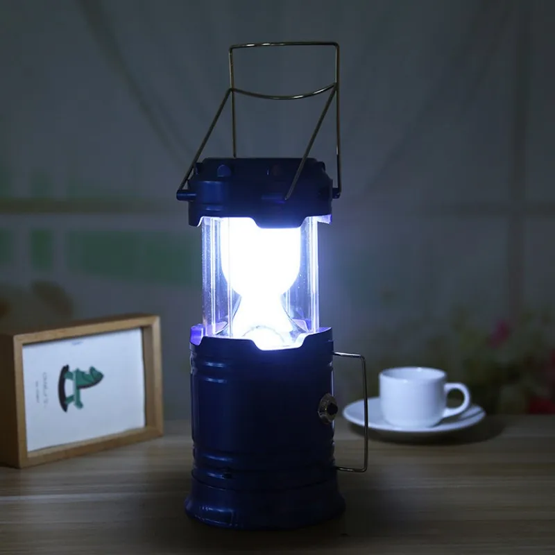 Solar Camping Light 3 In 1 Usb Rechargeable Outdoor Survival Tent Portable Hanging Night Emergency Bright Led Lantern Lamp