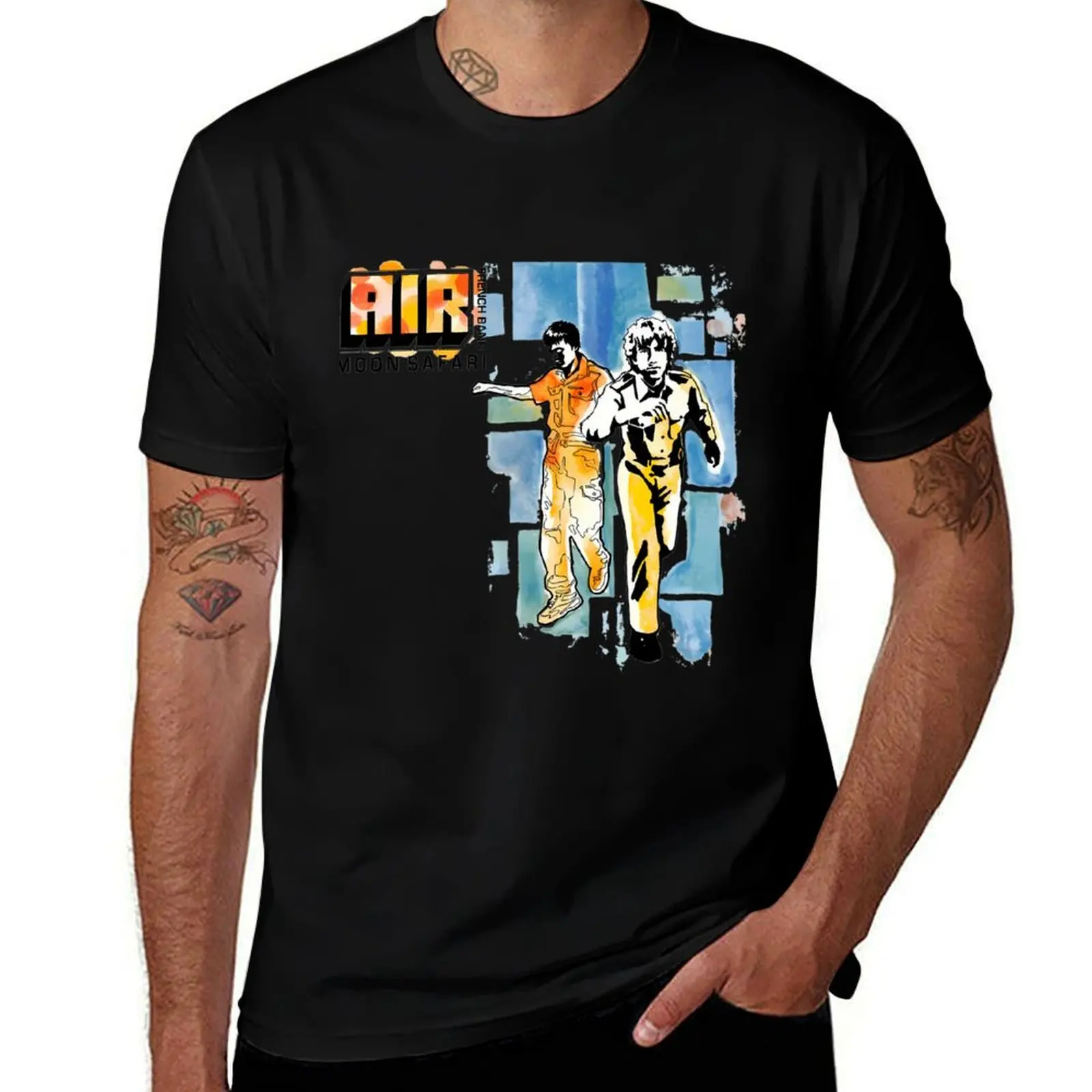 

Moon Safari T-Shirt plus size tops boys whites vintage t shirts Men's clothing