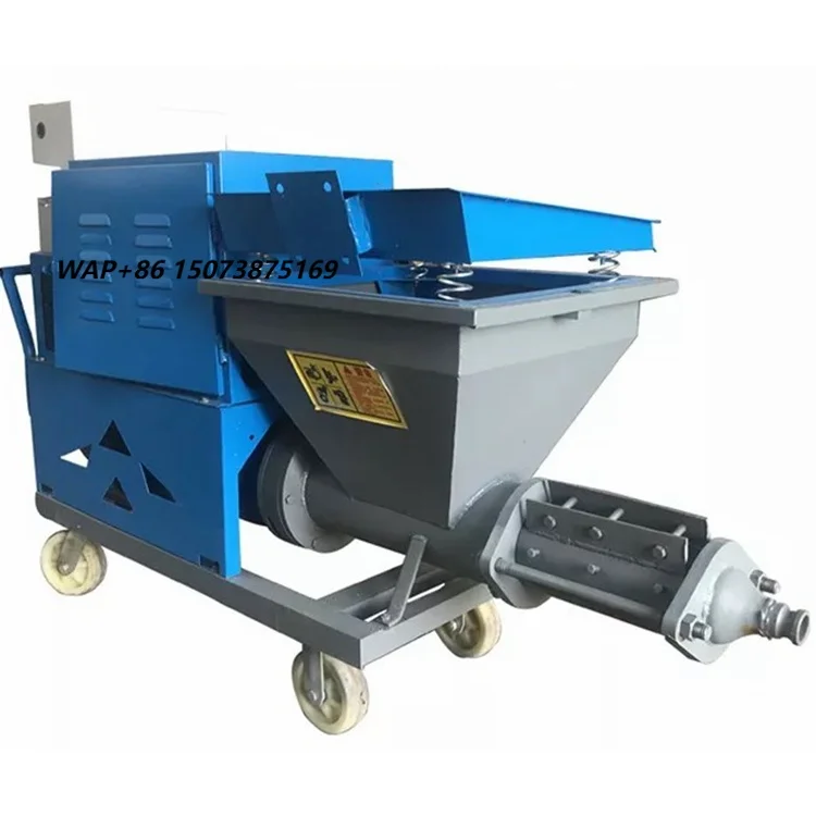Automatic Grouting Pump Cement Plater Mortar Spray Wall Cement Plaster Machine Sand Grouting Sand Mortar Spraying Pump Machine