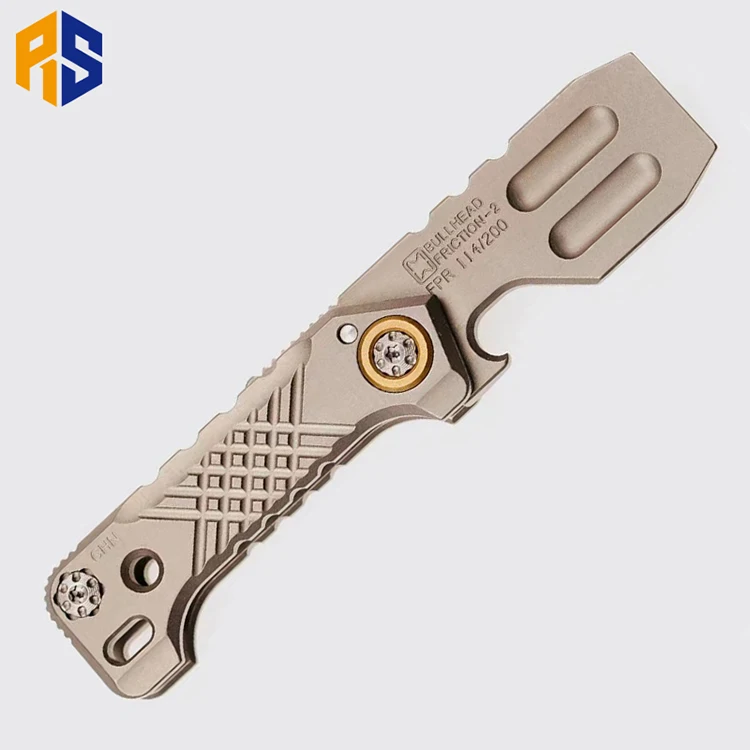 Moyeworks RUISHA 2.0 Folding Crowbar Multi-functional Defensive Titanium Alloy Mechanical And Tactical Equipment Tools