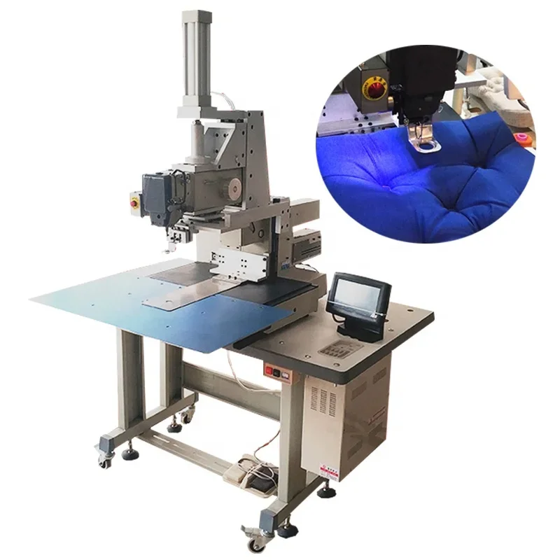 Automatic cushion tracking machine Pillow sewing machine for sale