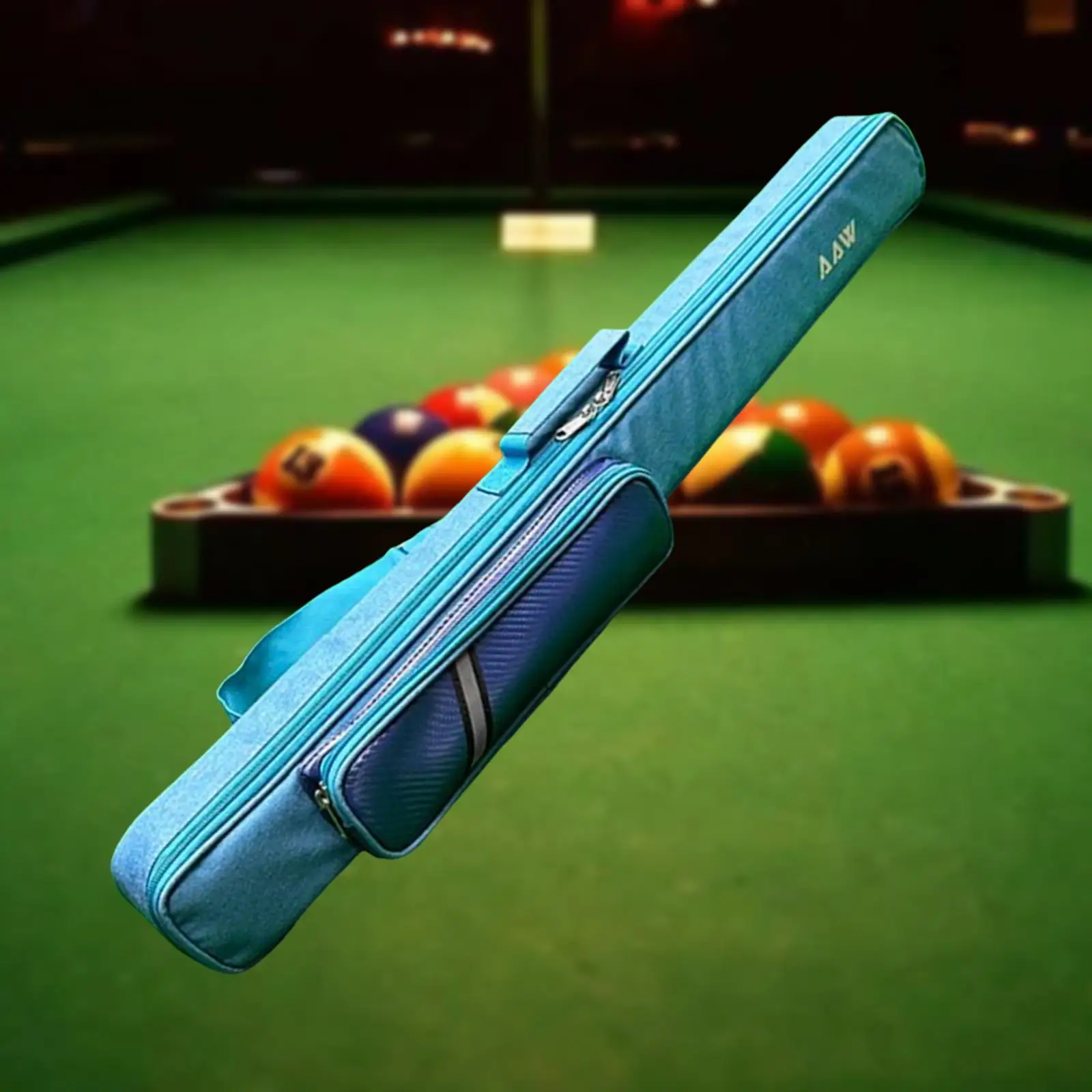 

Billiard Pool Cue Carrying Case Protector Carrier with Storage Pocket for Accessories Carrying Bag for Outdoor Snooker Club