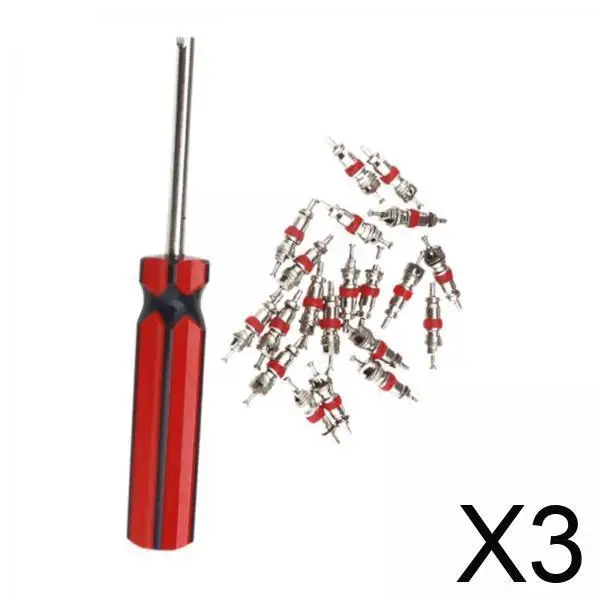 

Valve Stem Core Tyre Valve Installer Zinc Alloy Repair Tool for Car Truck Bicycle SUV 110mm