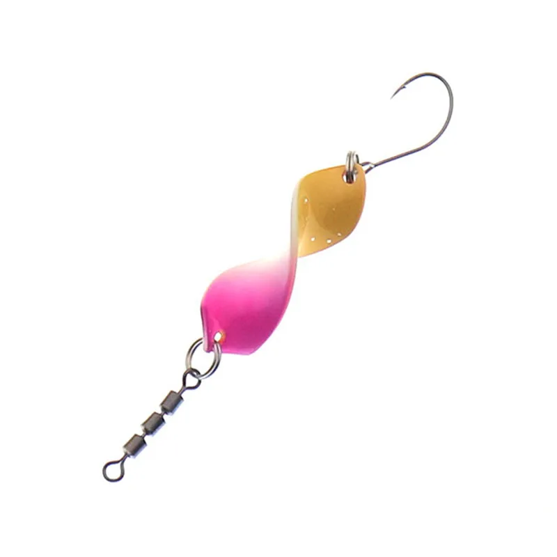 Metal jig Trout Fishing Spoon Lures Jigging Baits 2.8g 4g Artificial Spinner Hard Trout  Baits