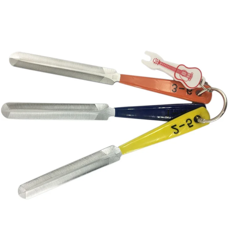 

Инструмент для ремонта напильника для гитарных гаек, 3 шт., напильники для гитарных гаек для бас-мандолина, банджо, укулеле