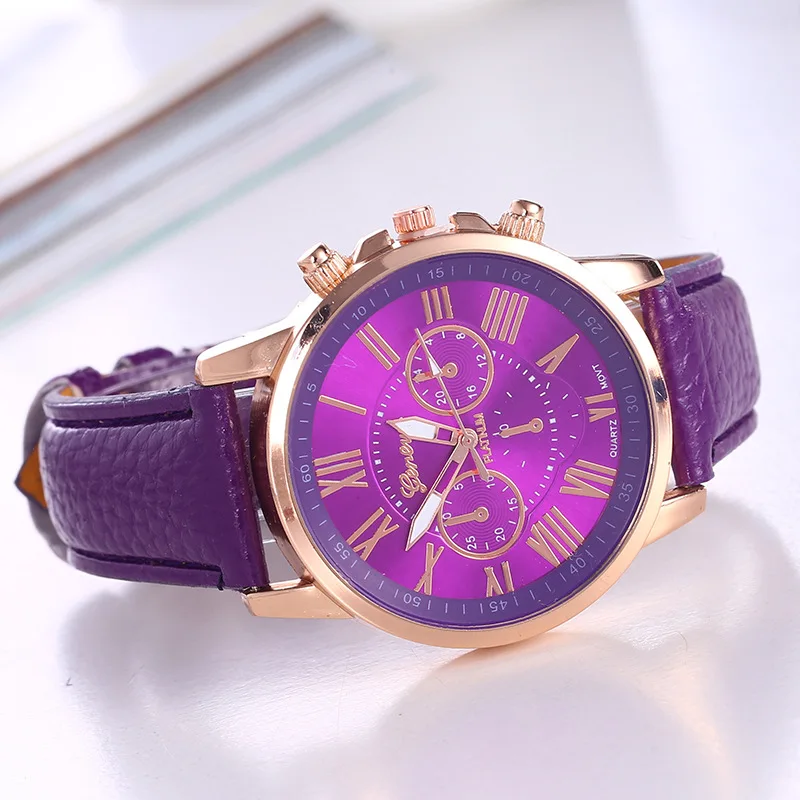 Womens Watches Brand Sport Style Fashion Ladies Watch Leather Watch Women Girls Female Quartz Wristwatches Montre Femme