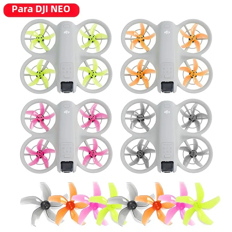 1/2 pares de hélice para DJI NEO Wing, accesorios de repuesto, ventiladores de cuchillas con destornilladores, repuestos, accesorios de liberación 