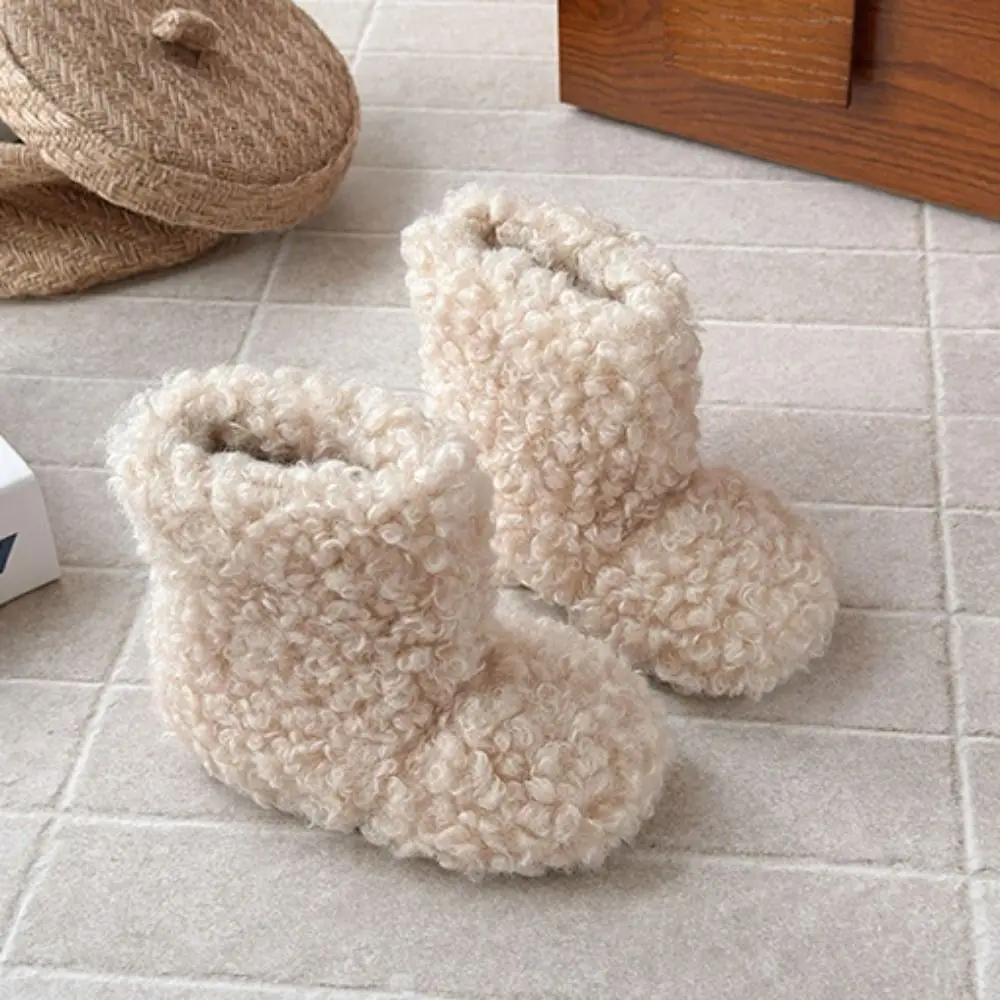 جديد المضادة للانزلاق الأطفال الثلوج التمهيد معزول سميكة الدافئة الأحذية القطنية الشتاء التمهيد القصير المناسبات غير رسمية