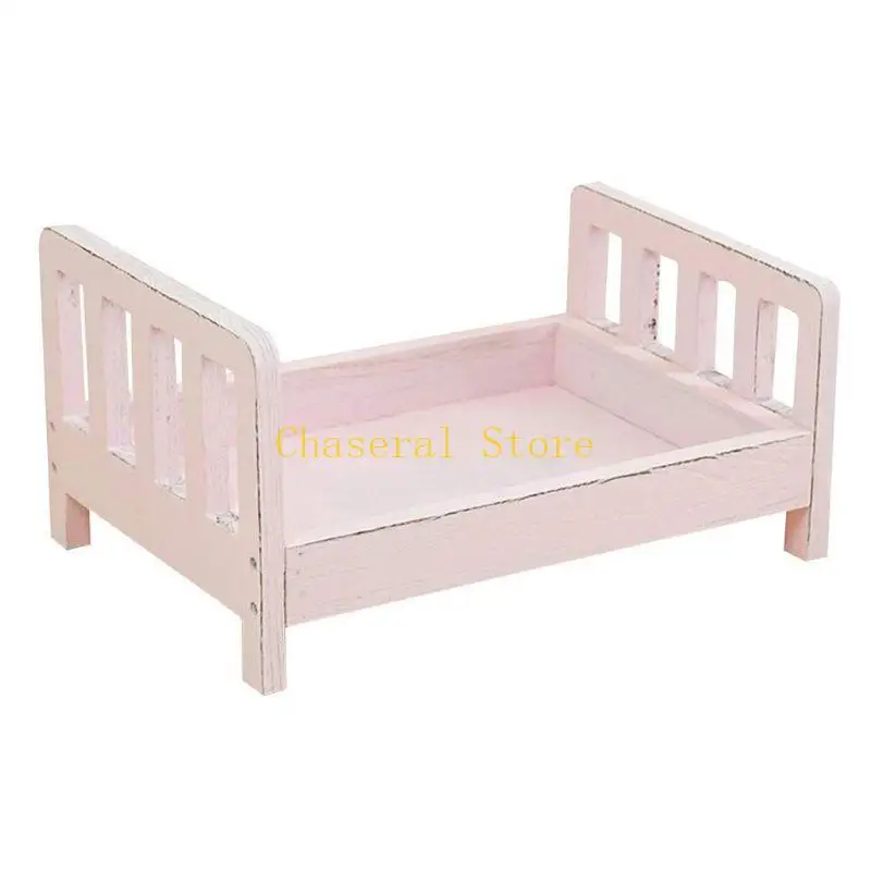 E7CE Newborn Photography Props Bed Infant Poses Baby Photography Prop Detachable Background Props Baby Photography Prop