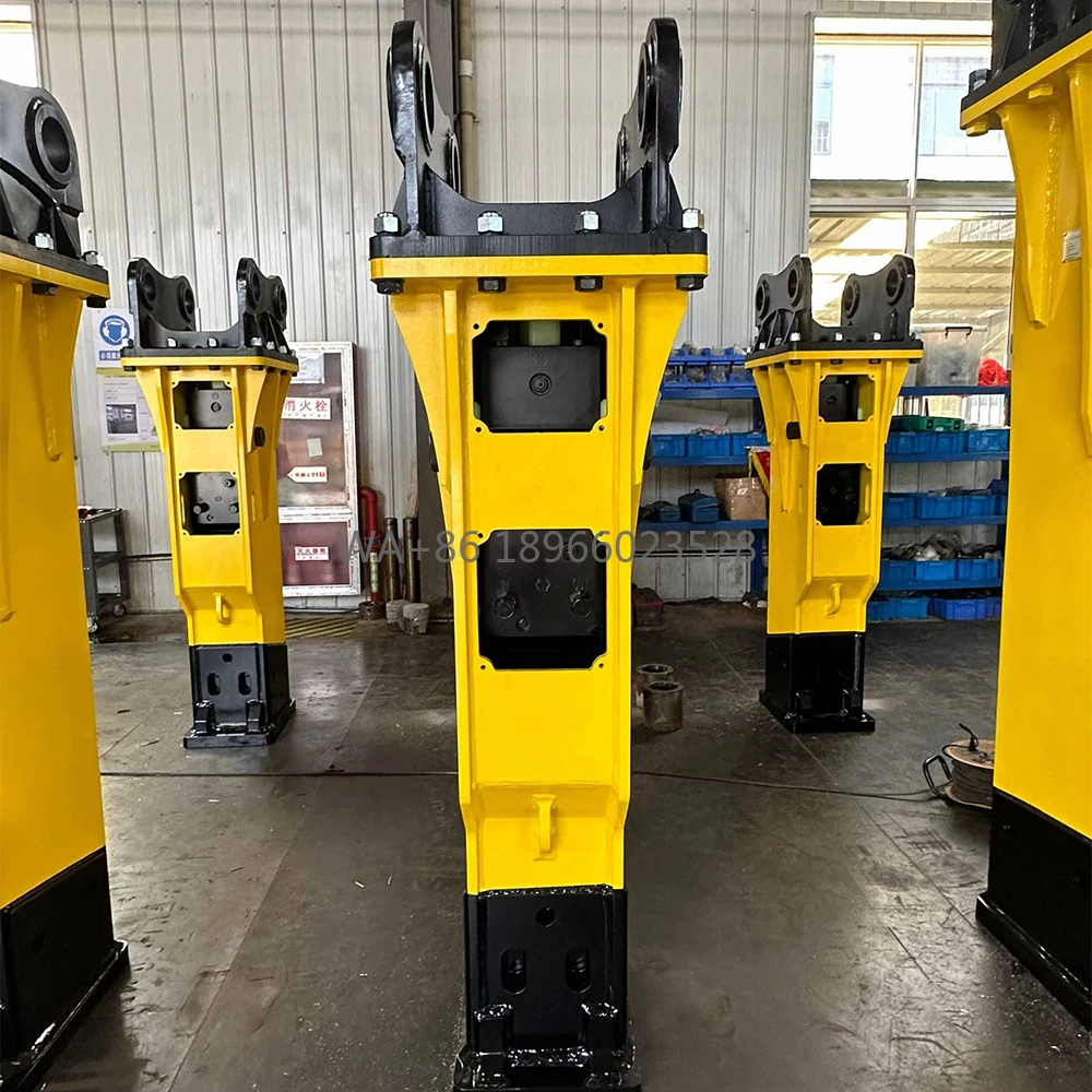 Interruttore idraulico SB151 con martello a martinetto aperto di tipo superiore a scalpello da 175 mm per escavatore da 35-40 tonnellate per l'industria mineraria edile