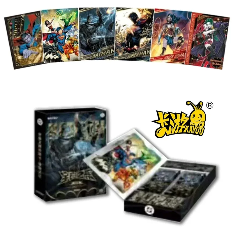 DC Movie Series Justice League Peripheral Superman Rare S Cards Marvel The Avengers Booster Box Kids Christmas Birthday Gift Toy