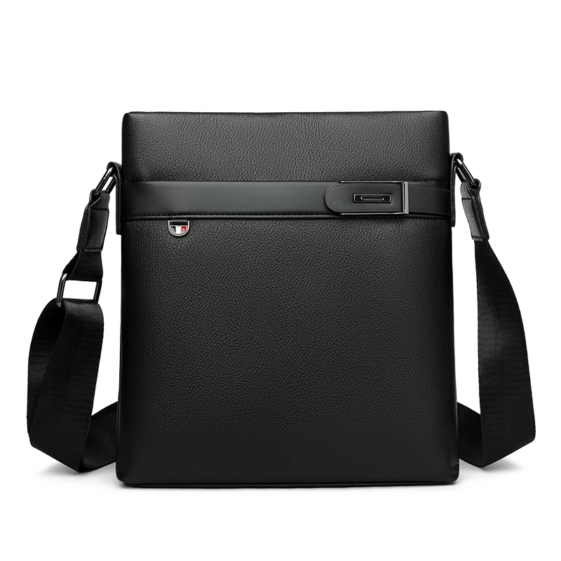 

Новая однотонная мужская сумка из натуральной кожи - мужская сумка через плечо из воловьей кожи, маленькая квадратная сумка, мужская сумка на ремне сумка м