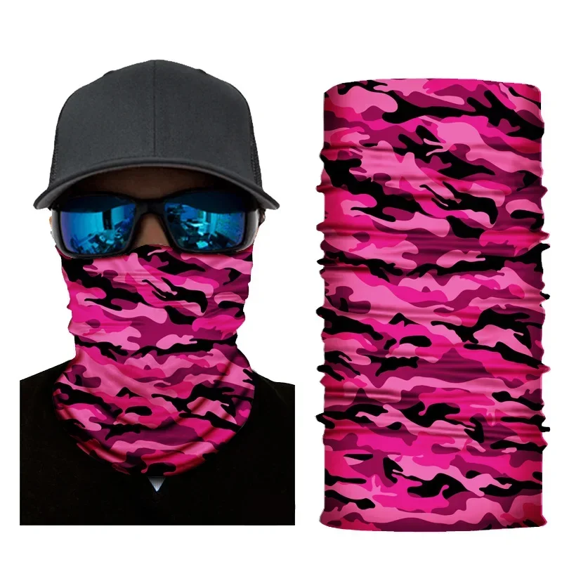 Outdoor seamless mask magic headscarf cross-border sports cycling windproof elastic sunscreen