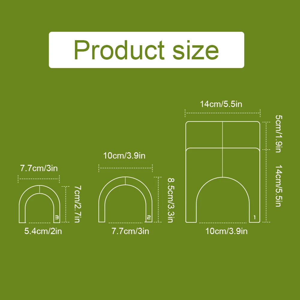 Golf Putting Gates Golf Training Aids 3 Different Size Stroke Practice Golf Gates Alignment Practice Tool Golf Accessories