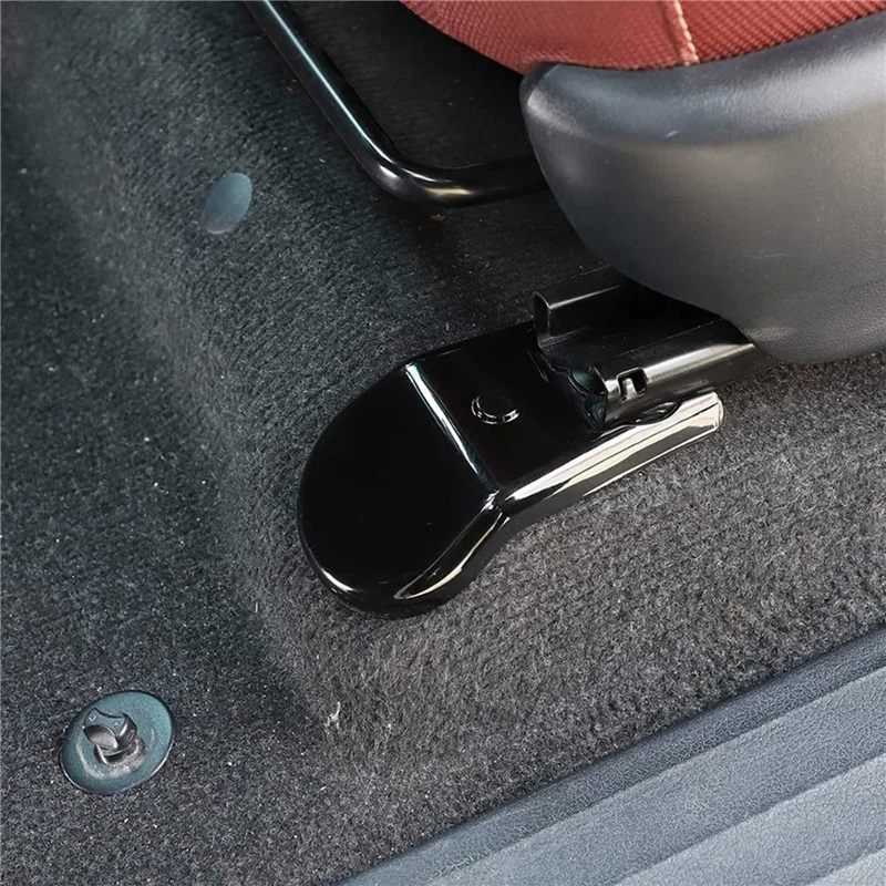 

For Toyota Hilux 2015-2021 Anti-Dust Seat Bracket Fixing Bolts Cover Trims Accessories Black 8PCS