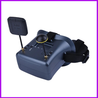 008D PRO FPV Goggle 5.8GHz 40ch Receiver with DVR 3.7V/2000mAh Battery 4.3 inch HD LCD 16:9 for Racing Drone Micro BWhoop Drone