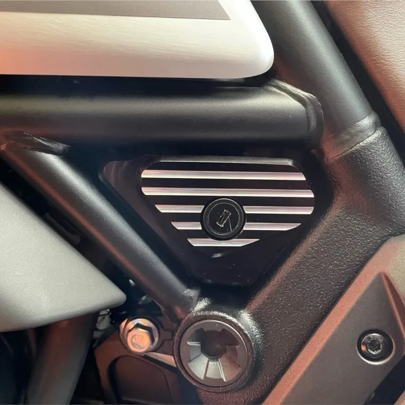 

CLX700 Motorcycle Frame Hole Cover Caps Plug Decorative Frame Cap FOR CFMOTO 700CLX CL-X 700 2020-2021 Motorcycle Accessories