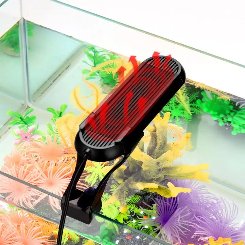 6/9/12W LED Fish Tank Aquarium Clip Light Mini Aquatic Plant Lighting Lamp High Brightness Timer Version