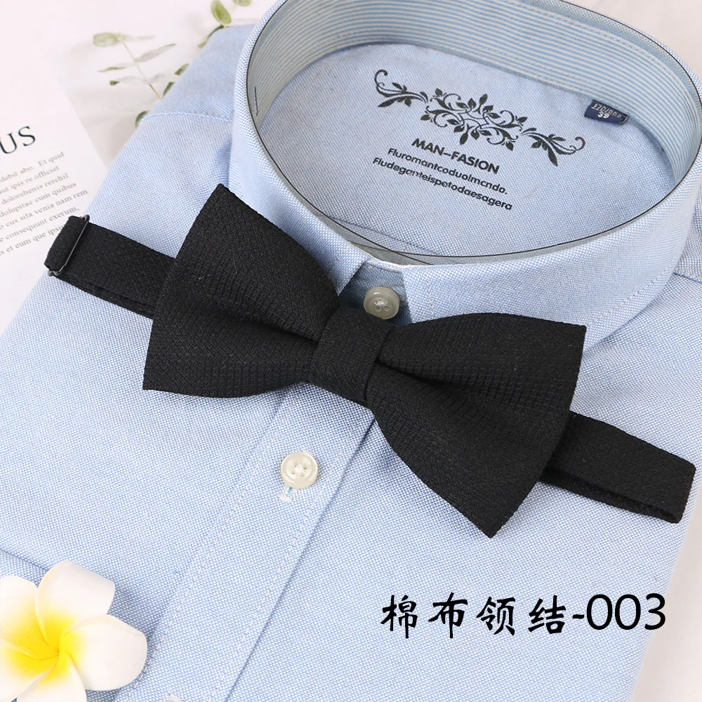 جديد القطن ربطة القوس فيونكة القوس عقدة الكبار بلون بووتيس Cravats حزب بووتيس للرجال الهدايا